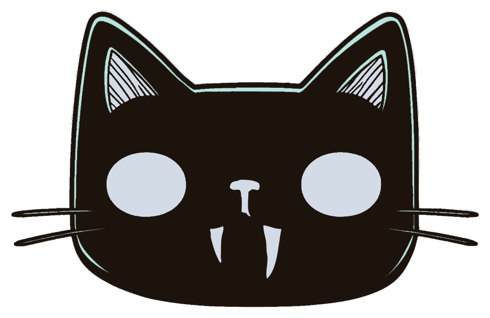 Tuba the Cat Logo Mark